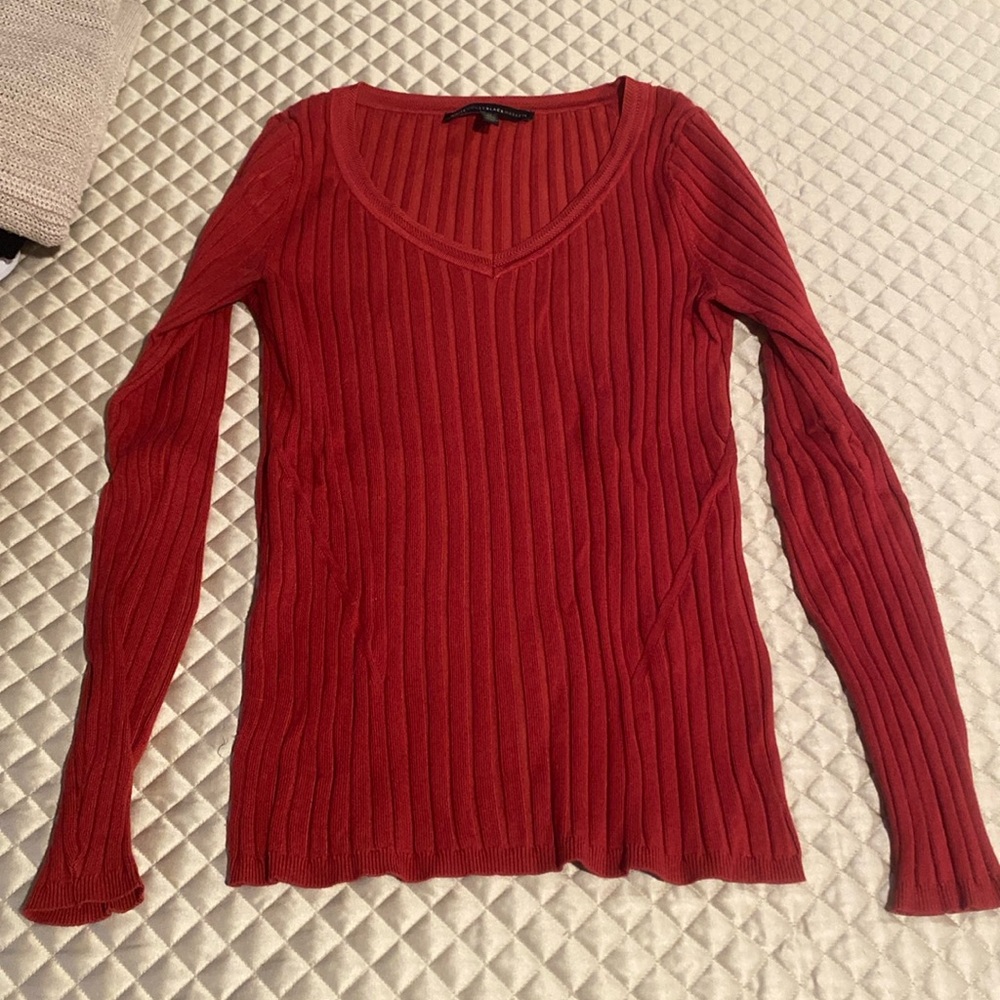 White House Black Market Red Top